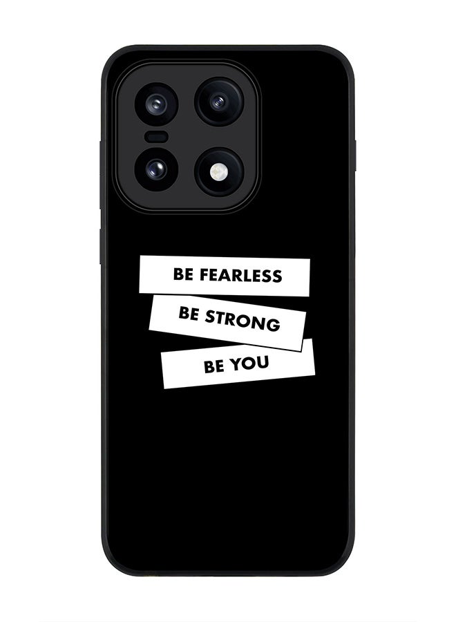 For OnePlus 15 Case,Slim fit Camera Protection, Shockproof Thin Phone cover  - Fearless, Strong, You